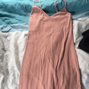 Pink day dress